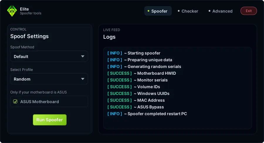 Elite Permanent — Spoofer screenshot 4